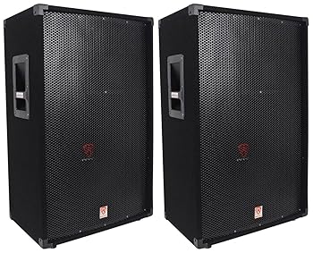 【中古】【未使用】(2) Rockville RSG15 15 3ウェイ 1500ワット 8オーム パッシブDJ/プロオーディオPAスピーカー|AJIMURA-SHOP