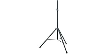 【中古】【未使用】【国内正規品】 K&M スピーカースタンド プッシュボタン式 高さ調節 スチール製 21435|AJIMURA-SHOP