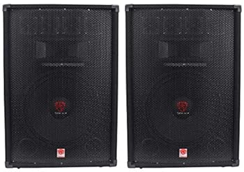【中古】(2) Rockville RSG15.4 15 3ウェイ 1500ワット 4オーム パッシブDJ/プロオーディオPAスピーカー｜AJIMURA-SHOP