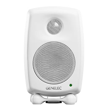 【中古】【未使用】GENELEC 8010AW リファレンス・モニタースピーカー white ホワイト (1本) 北欧 フィンランド製 5年保証