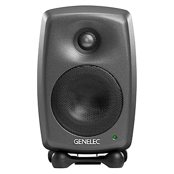 【中古】GENELEC 8020DPM 引き合い・管する金棒引き grey 薄墨色 【1本】 北欧 フィンランド製 5年引き受ける