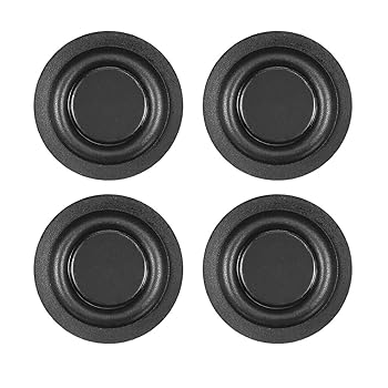 【中古】uxcell スピーカーパッシブラジエーター振動板 サブウーファーの振動膜 直径30mm 4個入り