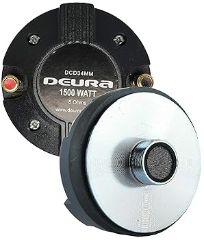 【中古】DEURA? 3000W 1.35インチ 34mm チタン圧縮ドライバー ねじ込み式ホーンスピーカーツイーターパーツ 2個入り｜AJIMURA-SHOP 42,129円