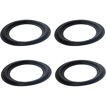 【中古】Fielect フォームエッジ スピーカーエッジ オーディオスピーカー 外径115mm 4個入り フォームエッジ サラウンド アクセサリー サラウンドリング