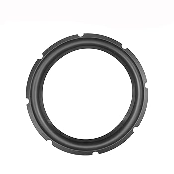 【中古】Fielect スピーカーエッジ ゴムエッジ オーディオスピーカー ラバー サラウンド アクセサリー サラウンドリング交換 スピーカー修理DIY 耐摩耗性