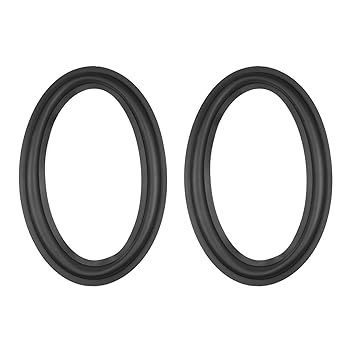 【中古】Fielect フォームエッジ スピーカーエッジ オーディオスピーカー 外径230mm 2個入り フォームエッジ サラウンド アクセサリー サラウンドリング