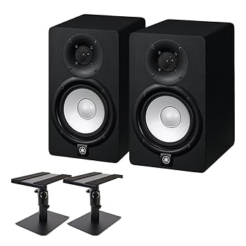 【中古】YAMAHA HS5 ペア スピーカースタンドセット パワードモニタースピーカー ヤマハ