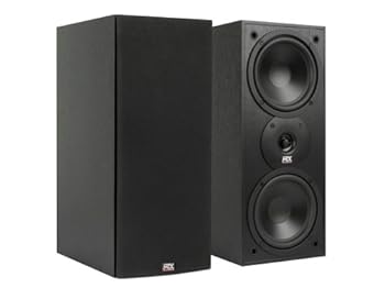 【中古】【未当て嵌める】MTX Audio MONITOR60I 6.5in 2通い路管する続きもの ブックシェルフスピーカー 黒いこと