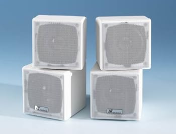 【中古】JA Audio 3.5in ミニキューブスピーカー 白いこと (ありの実)