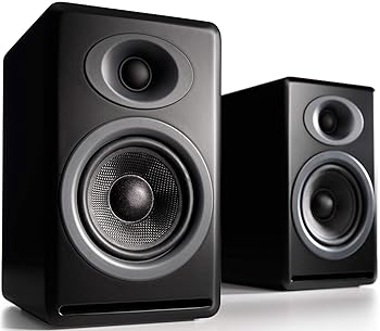 【中古】【未使用】Audioengine P4 パッシブブックシェルフスピーカー | ホームステレオ 高性能2ウェイデスクトップスピーカー (ブラック)