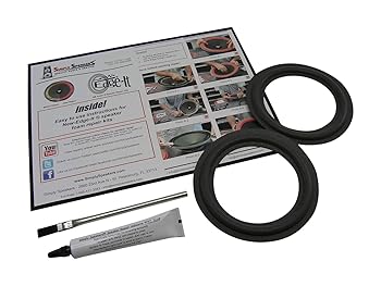 【中古】パラダイムスピーカーFoamエッジ修理キット、5 ? 1 / 4 \"パラダイムcc-50、cc-150、fsk-5.25