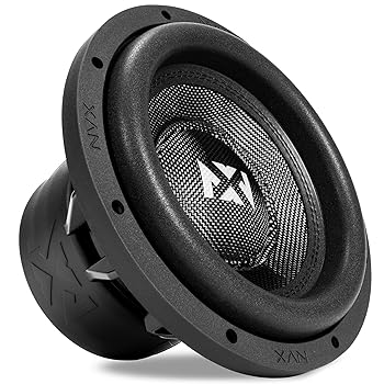 【中古】NVX VCW104v3 10インチ 1600ワット ピーク (800W RMS) デュアル 4オーム VC-シリーズ カーサブウーファー (VCW104 バージョン 3)