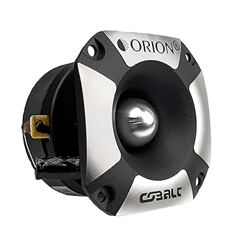 【中古】ORION Cobalt Series CTW200 3.75インチ スーパーバレットツイーター| アルミニウムダイヤフラム、1インチボイスコイル、65W RMS、最大260W クロ