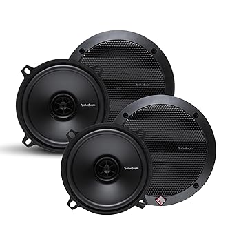 【中古】【未使用】Rockford Fosgate R1525X2 5.25インチ 2ウェイ 320ワット カーオーディオスピーカー 2組