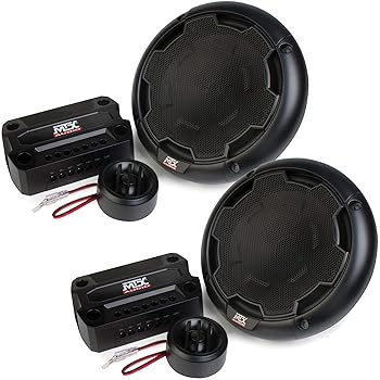 【中古】MTX Audio THUNDER61 Ohm コンポーネントコンポーネント - 2個セット|AJIMURA-SHOP