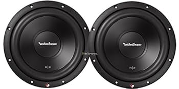 【中古】Rockford Fosgate R2SD4-10 400W 10インチ デュアル 4オーム 浅いマウントサブウーファー