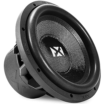 【中古】NVX VCW124v3 12インチ ピーク2400ワット (1200W RMS) デュアル4オーム VCシリーズ カーサブウーファー (VCW124バージョン3)