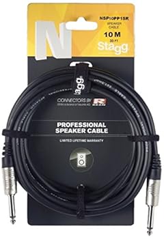 【中古】Stagg NSP10PP15R Nシリーズ プロフェッショナルスピーカーケーブル