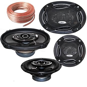 【中古】【未当て嵌める】包み K7 / 4金棒引き - ありの実 K65.4 6.5in 6-1/2in 400W 4通い路 + K69.5 6x9in 6x9in 700W 5通い路 PRO CAR 金棒引き