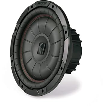【中古】キッカーCompVT cvt102 ( 43cvt102 ) 800 Wピーク( RMS ) 400 W 10 \