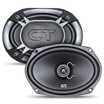 【中古】CT Sounds BIO-6X9-COX 6x9インチ 同軸カースピーカー 最大200ワット ペア 20,821円