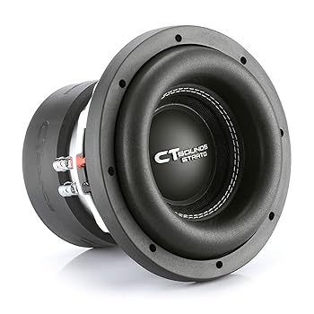 【中古】CT Sounds Strato カーオーディオサブウーファー (8インチ - デュアル4オーム)