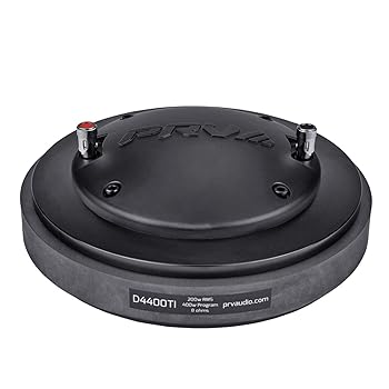 【中古】PRV Audio D4400Ti 2インチ ボルトオンチタン 200ワット RMS Pro オーディオ圧縮ドライバー 4インチ VC 110dB (シングル)|AJIMURA-SHOP