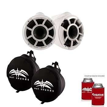 【中古】濡れSounds Rev 8 xマウントタワースピーカーwith濡れSounds Suitz金棒引き押しかぶせる ? 白いこと