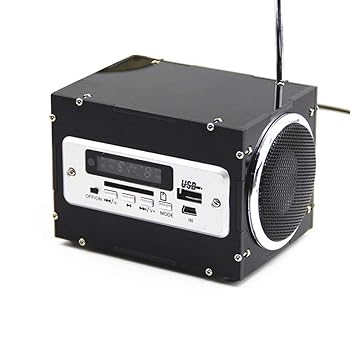 【中古】【未当て嵌める】バッテリーチャージャー付き添い人多役立つことミニ陰電子澄み切ったなステレオスピーカーボックスキットサウンドアンプ (Color : BLack, Size : Type a)