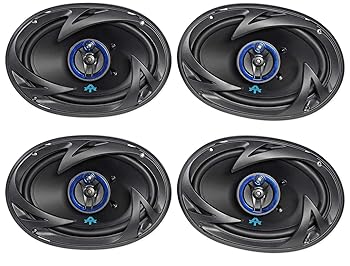【中古】Autotek ATS693 6x9インチ 1600ワット 3ウェイ カーオーディオ ATSシリーズ 同軸スピーカー 4個