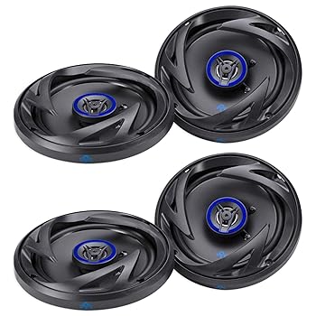 【中古】【未使用】AUTOTEK ATS65CXS 6.5インチ シャローマウント 1200w 2ウェイ 同軸カーオーディオスピーカー 4個｜AJIMURA-SHOP