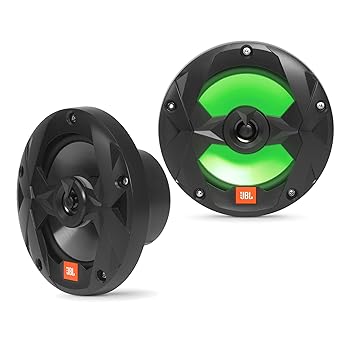【中古】JBL MS65LB Marine 6.5in 2通い路 RGB-LED金棒引き ありの実 黒いこと