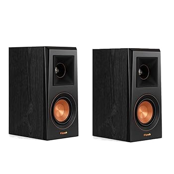 【中古】Klipsch RP-400M リファレンス プレミア ブックシェルフスピーカー - ペア (エボニー)|AJIMURA-SHOP