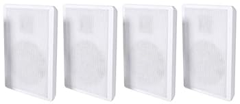 【中古】【未当て嵌める】Rockville 4 RockSlim 白いこと 介護ホーム芝居小屋 5.25in 240w 飾り気の無い壁据え置きか細い金棒引き