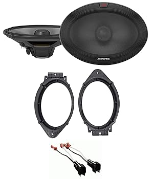 【中古】Alpine R-S69.2 300ワット 6x9 車用2ウェイスピーカーセット METRA 72-5600スピーカーワイヤーハーネスコネクター & METRA 82-3004 6x9スピーカ 107,408円