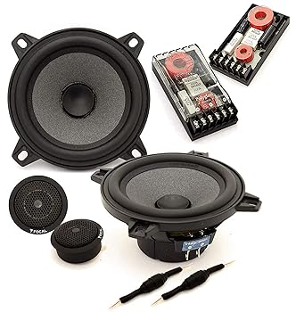 【中古】【未当て嵌める】Focal ISN100-XO 4in 40W RMS コンポーネントスピーカーシステム