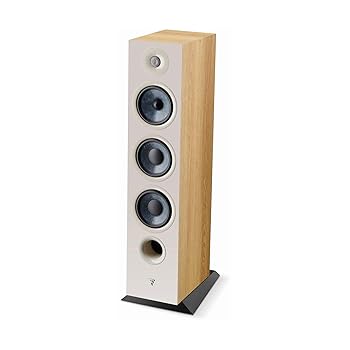 【中古】【未当て嵌める】Focal Chora 826 3通い路二階建てバス リフレックス フロアスタンディングスピーカー 点火装置白木 単品売りわたす