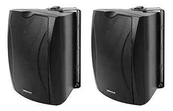 【中古】Rockville 2 WET-5B 70V 5.25in IPX55 黒いこと 商用屋内/室外ウォール金棒引き