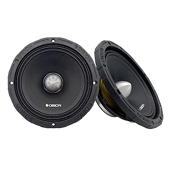 【中古】ORION XTR XTR804NEO 8インチ 4 OHMSシリーズ ネオジム ミッドレンジ カーオーディオ 1400ワット 最大電力 2スピーカーセット