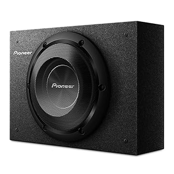 【中古】Pioneer TS-A2000LB 8インチ スリムプリロードパッシブサブウーファー 密閉型エンクロージャ付き、最大電力700ワット