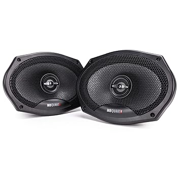 【中古】【未当て嵌める】MB Quart PK1-169 プレミアムカースピーカー(黒いこと、ありの実) ? 6x9in 同軸金棒引き取り合わせ 220ワット 2ウェイカーオーディオ 4OHMS (グ