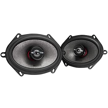 【中古】【未当て嵌める】MB Quart PK1-168 プレミアムカースピーカー 黒いこと ありの実 5x7-6x8in 同軸金棒引き取り合わせ 220ワット 2ウェイカーオーディオ 4OHMS (グ