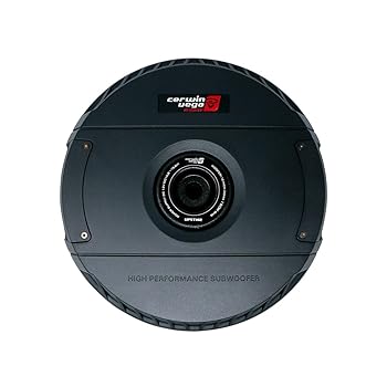 【中古】【未使用】Cerwin Vega VPSTX12 12インチ アクティブパワードスペアタイヤサブウーファー ? あなたの車のためのコンパクトで高性能な低音ソリューション