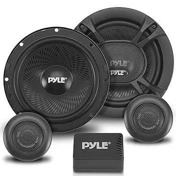【中古】【未使用】PYLE 2ウェイカーステレオスピーカーシステム - 360W 6.5インチ ユニバーサルプロオーディオカースピーカー OEMクイック交換コンポーネントスピ｜AJIMURA-SHOP