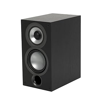 【中古】【未当て嵌める】ELAC Uni-Fi 2.0 UB52 ブックシェルフスピーカー(ありの実)、黒いこと (UB52-BK)