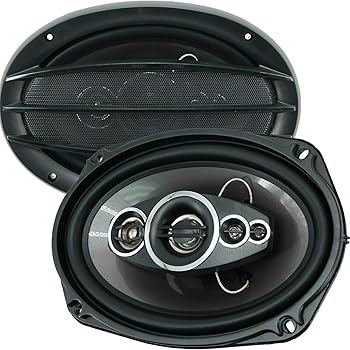【中古】Audiobank AB-690 2X 6インチx9インチ 1400 総電力処理ワット 5ウェイ カーオーディオ ステレオ 同軸スピーカー 周波数応答: 45-20,000 Hz ミッ|AJIMURA-SHOP