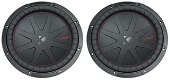 【中古】KICKER (2) 48CWR122 COMPR12 2000ワット 12インチ カーオーディオサブウーファー サブウーファー CWR12-2｜AJIMURA-SHOP