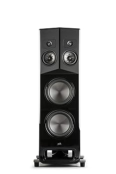 【中古】【未使用】Polk Legend L800 プレミアムフロアスタンディングスピーカー 特許取得済 SDA-PROテクノロジー 左 ブラック