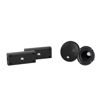 【中古】JBL 2 1/2インチ カーオーディオミッドレンジアップグレードシステム、ブラック。