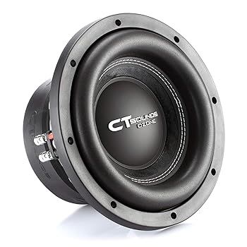 【中古】CT Sounds OZONE-10-D4 1600ワット カーサブウーファー デュアル 4オーム